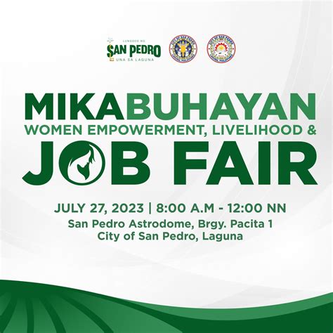 MIKAbuhayan: Women Empowerment, Livelihood, and Job Fair.